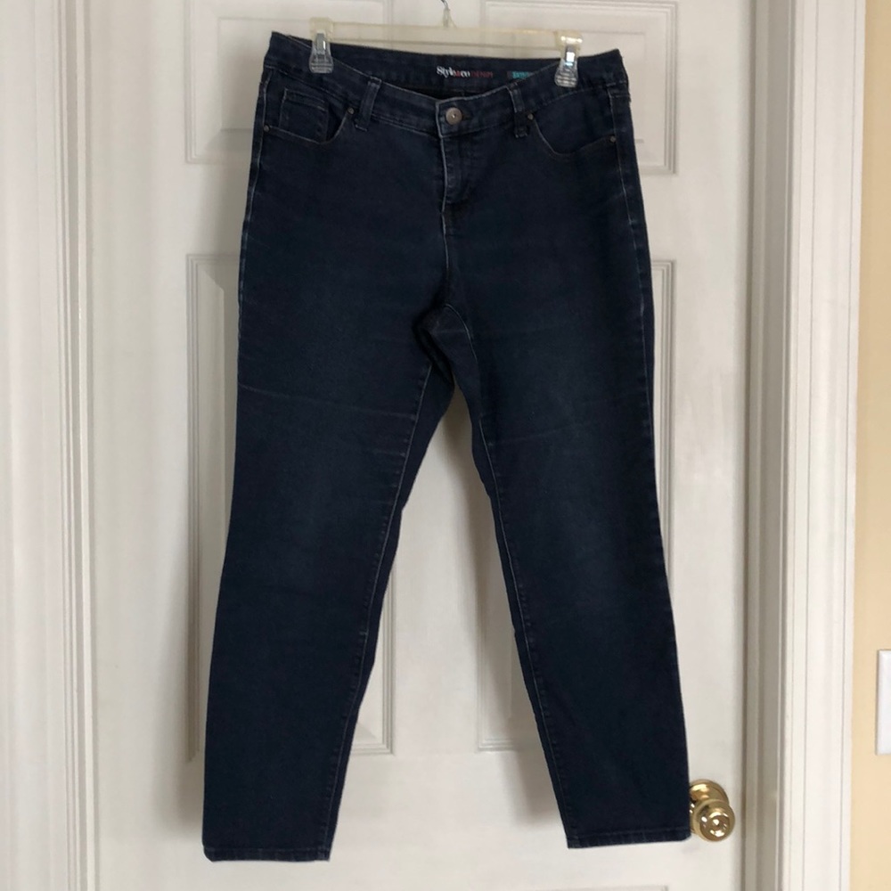 Style & Co denim blue jeans